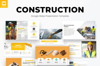 Construction Google Slides Presentation Template